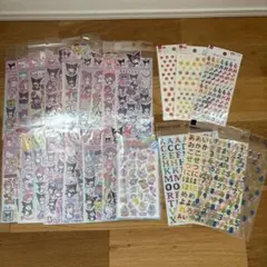 サンリオ他　シールまとめ売り