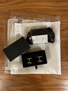 THE TREAT DRESSING新郎　カフス、ハンカチーフ、蝶ネクタイセット トリートドレッシング4点セット(ブラウス、蝶ネクタイ