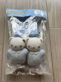 familiar ベビー用クマ型ブランケットクリップ
