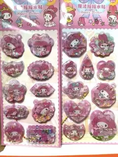 マイメロ水シール 2枚