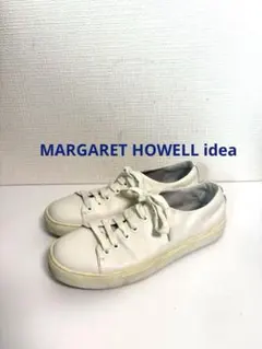 専用MARGARET HOWELL idea ホワイトレザー スニーカー24cmのサムネイル