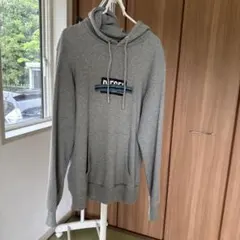 DIESEL グレー フード付きパーカー