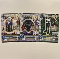 アイカツカード ブロックチェックコーデ 藤堂ユリカ　セット