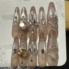 現品】ネイルチップ つけ爪 ギャル 海外 xsサイズ - メルカリ