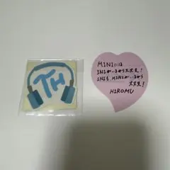 【匿名配送】INI 髙塚大夢 ステッカー カプセルトイ XQUARE