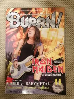 BURRN! 2025年11月号 IRON MAIDEN特集