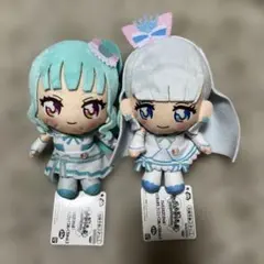 わんだふる　ぷりきゅあ！　コロっとまんまる　プリフェイスぬいぐるみ　2種セット