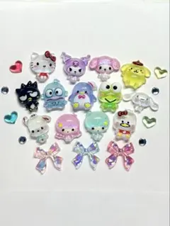 ネイルパーツ サンリオキャラクターズ はぴだんぶい セットのサムネイル