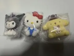 サンリオ ふわわフロッキーマスコット キティ クロミ ポムポムプリン