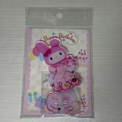 マイメロディ バースデーグッズ アクリルスタンド　サンリオピューロランド