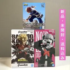 僕のヒーローアカデミア　爆豪勝己　轟焦凍　トガヒミコ　フィギュア３種セット
