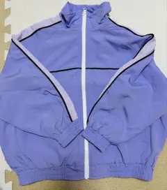 キッズ ジップアップジャケット パープル 140cm