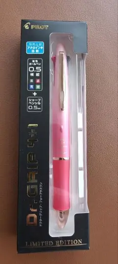 PILOT パイロット Dr. GRIP 4+1 限定 ピンク×ゴールド - メルカリ
