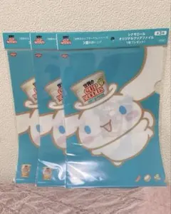 日清 カップヌードル ♡シナモロール クリアファイル♡ 【新品・未使用】