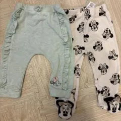 ミニーマウス パンツ セット 3m to 6m