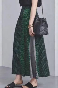 UNITED ARROWS UWSC マルチプリント ラップスカート