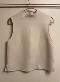 セオリーリュクス theory luxe ノースリーブ ハイネックカットソー