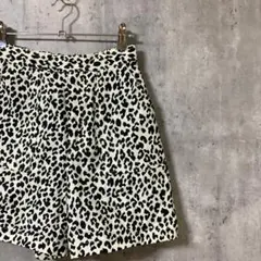 【新品タグ付】SLY レオパード ハイウエスト ショートパンツ 希少サイズ2