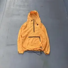 80s L.L.BEAN USA製 マスタード　アノラックパーカー　ナイロン