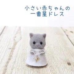 小さい赤ちゃんの一番星ドレス　シルバニア 赤ちゃん 服