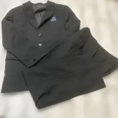 【新品】 キッズ　スーツ上下セット　ネクタイ付き140cm 卒業式　発表会