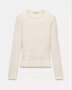 ZARA♡ソフトフリルセーター