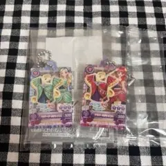 アイカツだれでもアイドル活動アクリルチャーム 紅林珠璃　黒沢凛
