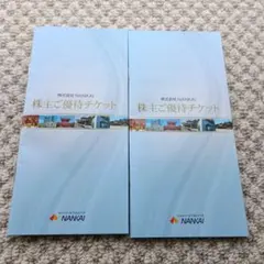 【最新】南海株主優待券　冊子　2冊セット　南海電気鉄道　南海フェリーのサムネイル