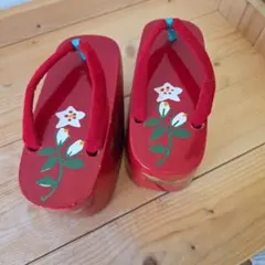 子供用ぽっくり下駄