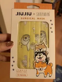 JIU.JIU × SHIBANBAN サージカルマスク 5枚入