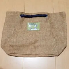 スヌーピー 麻トートバッグ 非売品