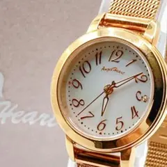 エンジェルハート レディース 腕時計 ピンクゴールド ソーラー 美品 258のサムネイル