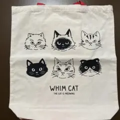 WHIM CAT エコバッグ 猫デザイン　【新品・未使用品】