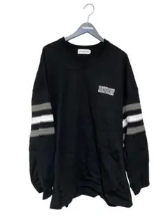 COOTIE 24aw Jacquard Sleeve Hockey Shirt