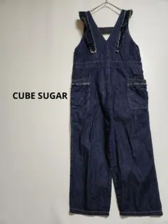 専用品 cube sugarオーバーオール ダメージサロペット キューブ