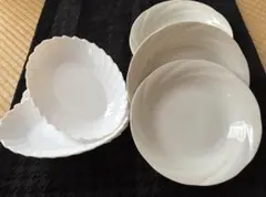 白皿　2タイプ✖️ 3枚　合計6枚