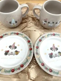 ディズニークリスマス2025 リルリンリン スーベニア プレート マグカップ