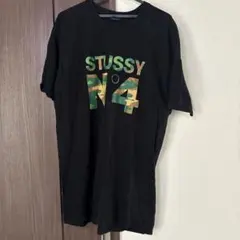 STUSSY カモフラージュプリント Tシャツ Lサイズ
