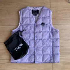 TAION ラベンダー ベスト 収納袋付き