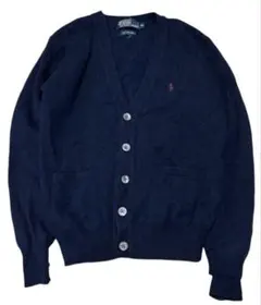90s POLO by Ralph Lauren ワンポイント カーディガン