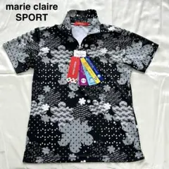 marie claire SPORT 花柄ハーフジップシャツ Mのサムネイル