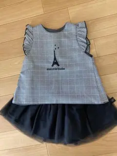 BeBe チュニックスタイ＆チュールスカートセット