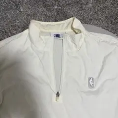 NBA 나일론 재킷 하프 Zip 화이트 XL