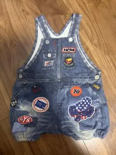 ヒスミニ⭐︎サロペット⭐︎つなぎ⭐︎デニム風⭐︎オーバーオール⭐︎だるま⭐︎カボパン