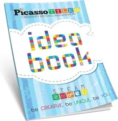 1点限定✨PicassoTiles Idea Book with 90