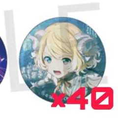 鏡音リン　グリッター缶バッジ　ブルフェス　10b 70点 鏡音リン グリッター缶バッジ ブルフェス 10b 70点 - メルカリ