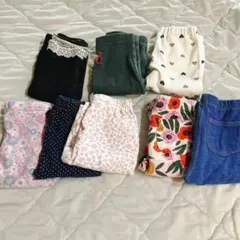 ベビー レギンス まとめ売り 90 しまむら 西松屋 ユニクロ