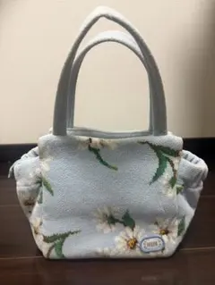フェイラー　ホワイトマーガレットハンドバック
