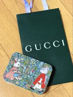 GUCCI グッチ　オステリア　ヒグチユウコ　デザイン　クッキー缶のみ　紙袋付き