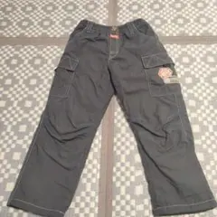 カーゴパンツ グレー 110　ユニセックス　暖か　スキー　　匿名配送